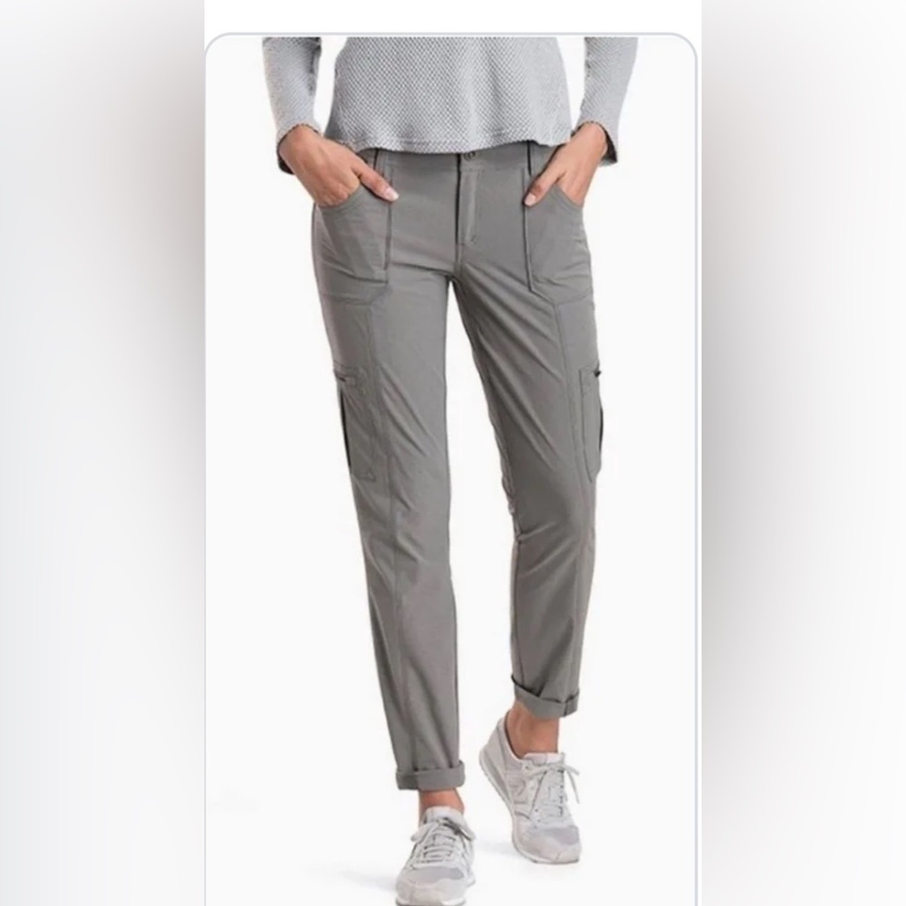 Kuhl Grey Horizn Skinny Pants Hiking Pants Rugged Outdoors Women's 4